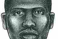 Sketch of suspect in the 6:20 a.m. Riverside Park